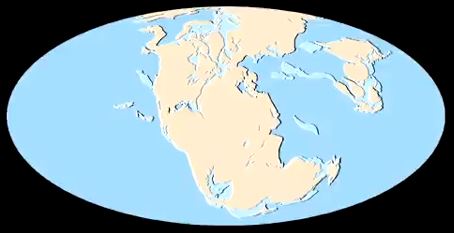 Breakup of Pangea